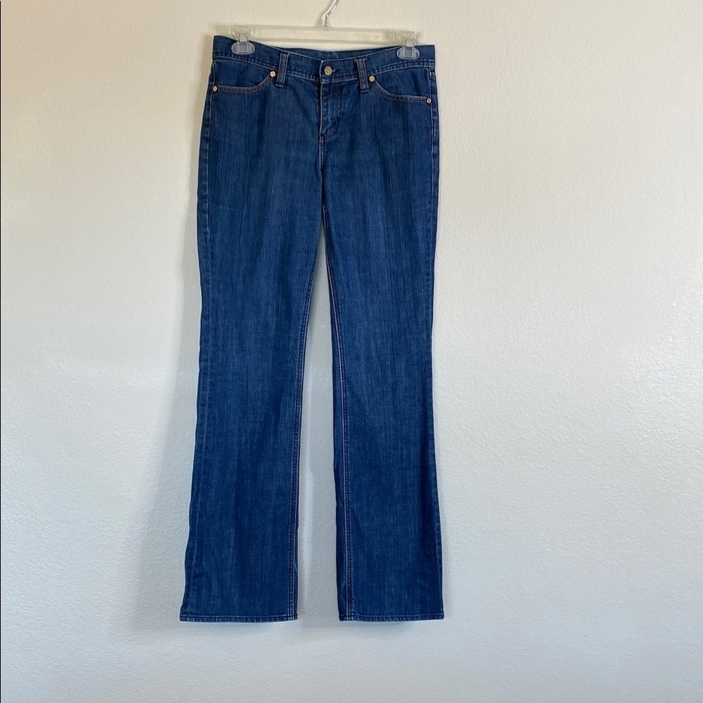 Tory Burch Blue Straight Leg Jeans women’s 31 VGUC